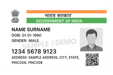 Aadhaar Card printing service by Myprintdigital.shop